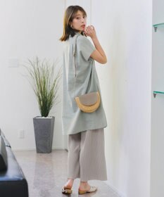 Tiaclasse 【2点セット・新色追加・洗える】クリスタルプリーツセットアップ