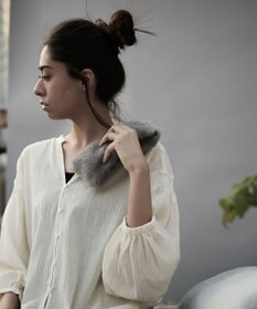 LOOM&SPOOL SRNメリノウールあずきアイピロー