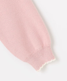 ANY KIDS 肩フリル しあわせタッチニット