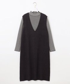 ANY SIS 【大人百花掲載 ヨンアさん着用】2SET ニットジャンスカ セット