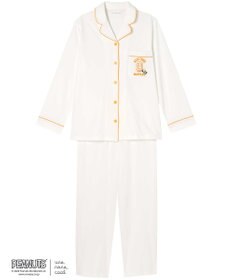 une nana cool MADE WITH PEANUTS 【綿100％】ハイゲージ天竺パジャマ