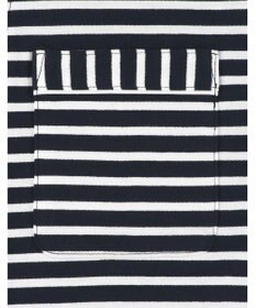 une nana cool 綿100％ 薄手裏毛ボーダー 半袖パジャマ