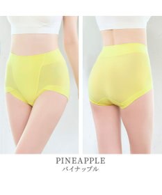 BRADELIS New York 【BRADELIS NewYork peace】綿混楽々ハイウエストショーツ24