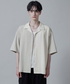 WEGO カラーブロックオープンカラーシャツ（S）