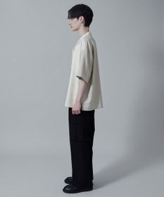 WEGO カラーブロックオープンカラーシャツ（S）