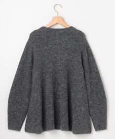 組曲 L へアリーヤーン フレア ニット