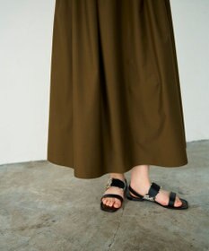 GRACE CONTINENTAL タックフレアロングワンピース