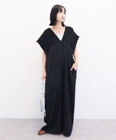 Green Parks シャーリングサロペット