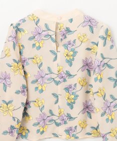 GRACE CONTINENTAL フラワー刺繍ショートトップ