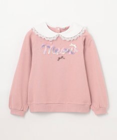 ANY KIDS 裏毛 モシャモシャ ロゴ トレーナー