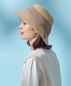 ANY 【UVケア/抗菌防臭】リボンブレードハット