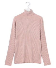 J.PRESS YORK STREET 【WOMEN】ANTI PILLING WOOL リブタートルニット
