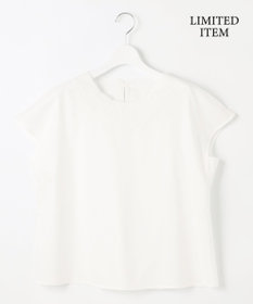 自由区 S 【WEB限定・接触冷感・洗える】エンブロイダリーローンプルオーバー ブラウス