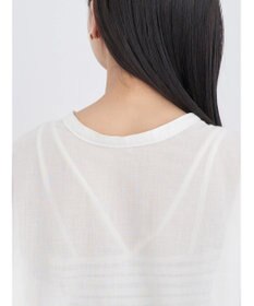 earth music&ecology 綿ローンティアードチュニック