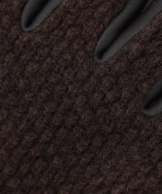 GOTAIRIKU 【スマホ対応】鹿の子×シープレザーコンビグローブ