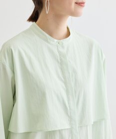 Green Parks イージーケア比翼フライヨークチュニック