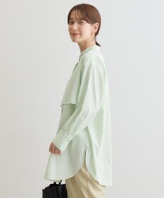 Green Parks イージーケア比翼フライヨークチュニック