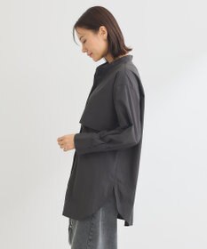 Green Parks イージーケア比翼フライヨークチュニック