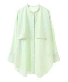 Green Parks イージーケア比翼フライヨークチュニック