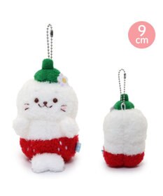 Mother garden しろたん マスコットキーホルダー 《ジューシーいちご》