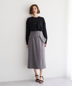 YECCA VECCA ドライタッチシアーバンドカラーシャツ
