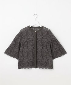 自由区 S 【洗える】フルールコードレース ブラウス