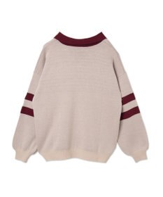 WEGO ナンバリングジャガードニット