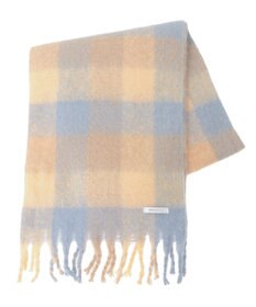 AMERICAN HOLIC 起毛カラーチェックシャギーマフラー