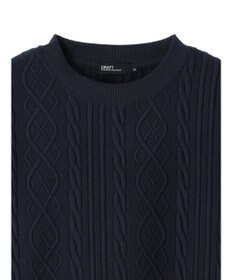 CRAFT STANDARD BOUTIQUE ケーブル柄カットプルオーバー1