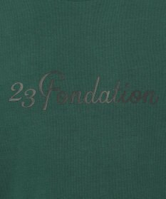 23区GOLF 【MEN】【23Fondation/WEB&一部店舗限定】ライト裏毛 スウェットプルオーバー