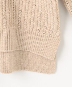 ANY レーシーモールニット