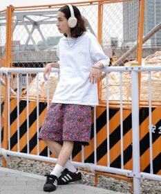 WEGO 【ウエストゴム】パターンナイロンイージーショーツ