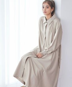 Tiaclasse 【洗える】ラグランパフスリーブトレンチコート