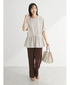 Green Parks ドロスト切替えドッキングカットプルオーバー