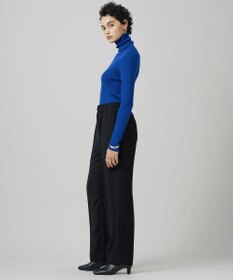 ICB L 【洗える】ライトダブルクロス ストレートパンツ