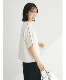 Green Parks ライン使いポンチカットプルオーバー