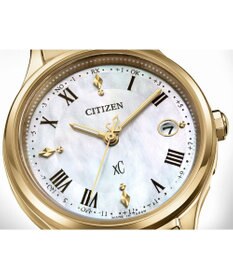 CITIZEN 【簡単バンド調整】アンバーイエローゴールドが艶やかな電波時計