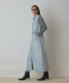 GRACE CONTINENTAL デニムロングジレワンピース