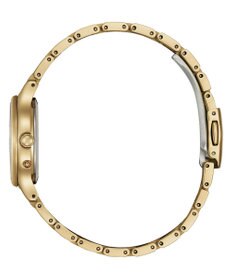 CITIZEN 【簡単バンド調整】アンバーイエローゴールドが艶やかな電波時計