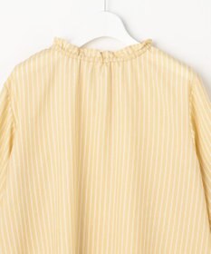 ANY SIS L 【2WAY】スムージーポリエステル フリルネック ブラウス