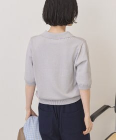 AMERICAN HOLIC 襟付き配色ニット