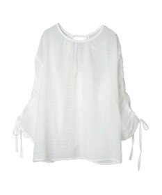 Green Parks ・ＥＬＥＮＣＡＲＥ　ＤＵＥ　バックリボンブラウス