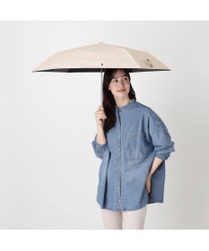 MOONBAT 【WEB限定】遮光100% 晴雨兼用 折りたたみ日傘 ワンポイント ポロポニー 簡単開閉