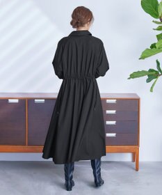 Tiaclasse 【洗える】ラグランパフスリーブトレンチコート