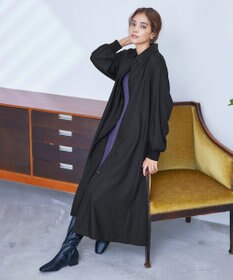 Tiaclasse 【洗える】ラグランパフスリーブトレンチコート