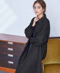 Tiaclasse 【洗える】ラグランパフスリーブトレンチコート