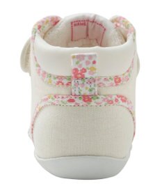 MIKI HOUSE HOT BISCUITS 【11.5-13.5cm】 小花柄 パイピング ファーストベビーシューズ