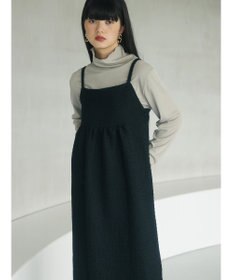 Green Parks armonia．表面感素材ジャンスカ