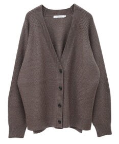 AMERICAN HOLIC バイパチラメ入りＶネック片畦ニットカーディガ