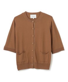 BEIGE， 【洗える】VALOIS / 半袖カーディガン